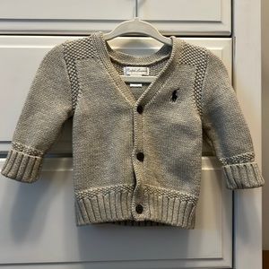 Ralph Lauren baby cardigan 6m